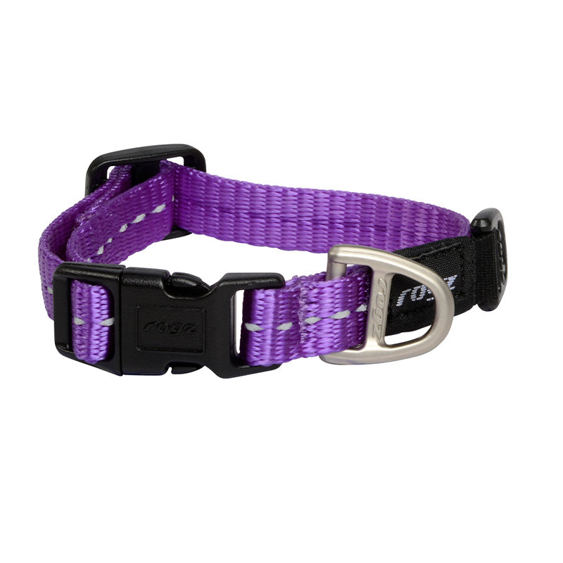 ROGZ CLASSIC COLLAR PURPLE XSML