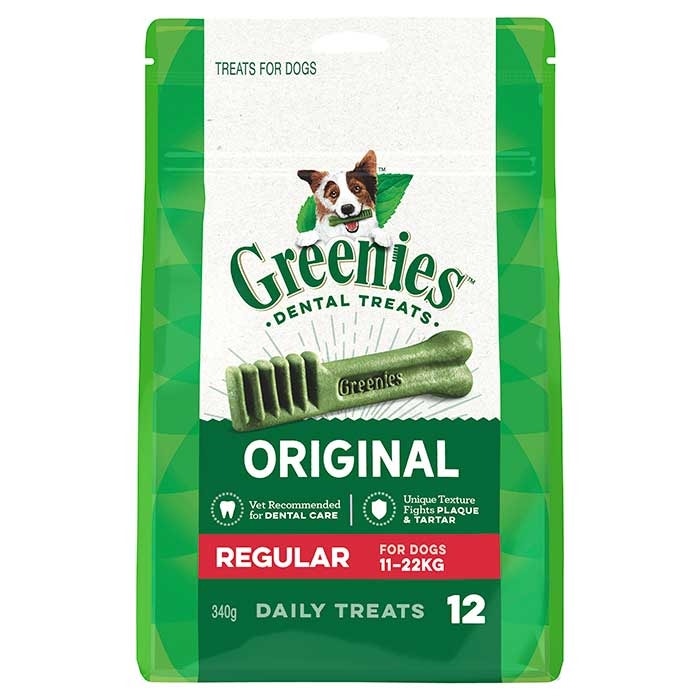 Greenies Original Regular Dog Dental Treats 340g