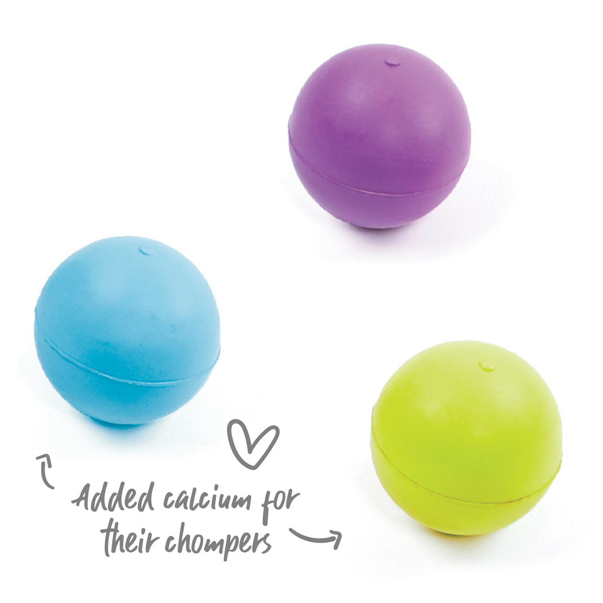 Kazoo Rubber Ball Dog Toy Small