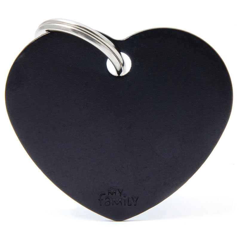 MF BASIC HEART BLACK LARGE