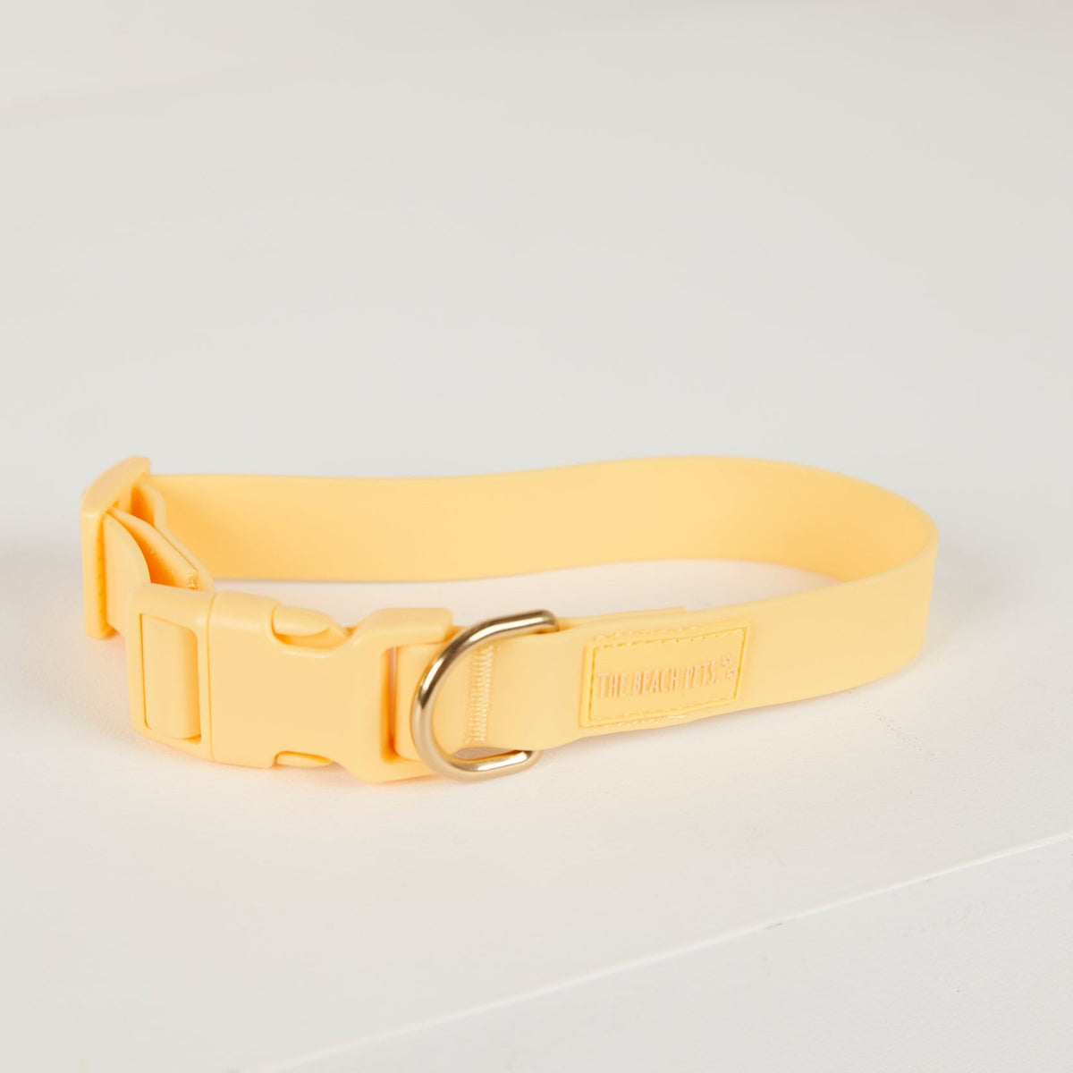 Beach Pets Waterproof Dog Collar - Butter Yellow