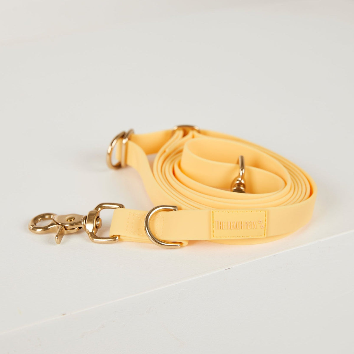 Beach Pets Hands-free Dog Lead - Butter Yellow