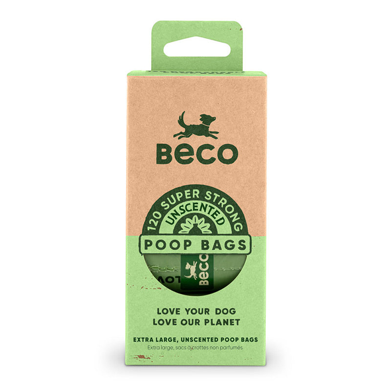 BECO 120PK ECO FRIENDLY POO BAGS