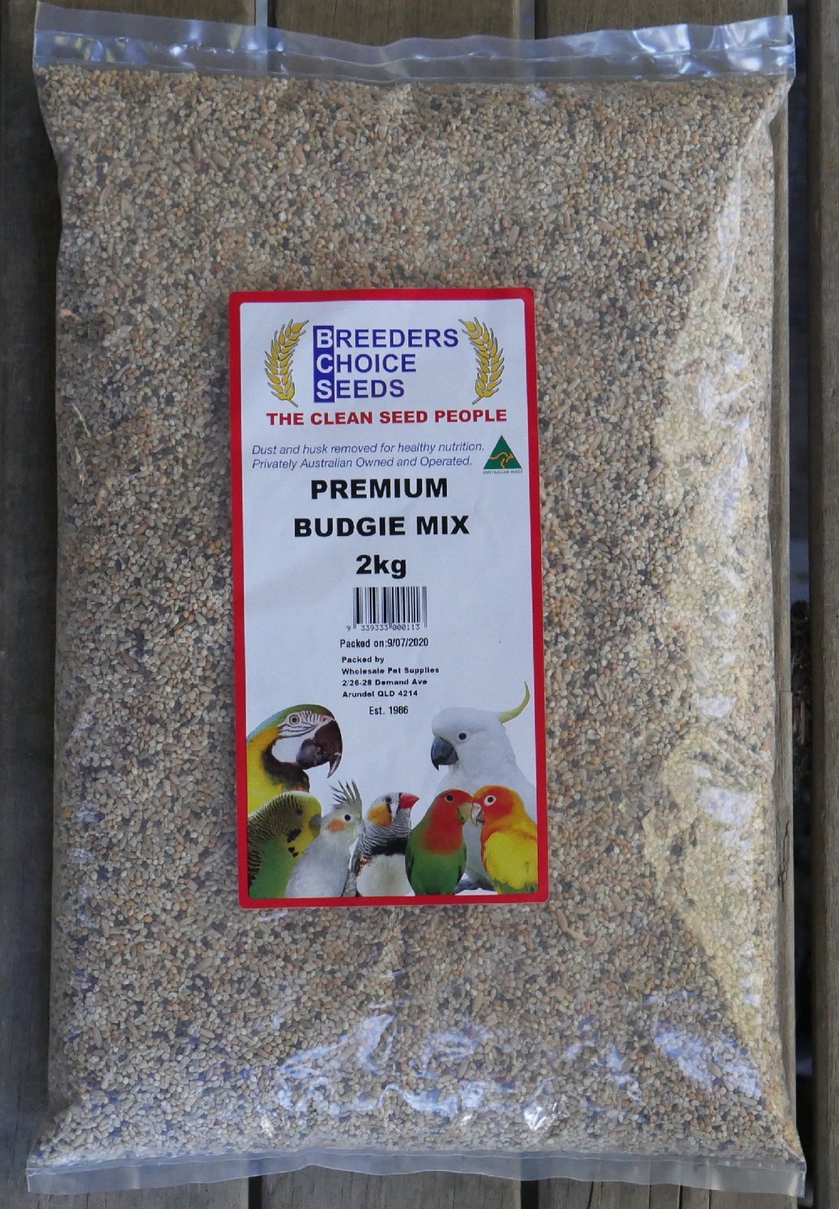 Breeders Choice Budgie Mix 5kg