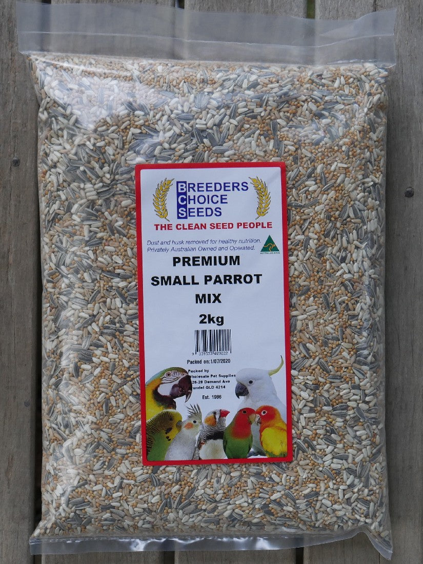 Breeders Choice Small Parrot Mix 2kg