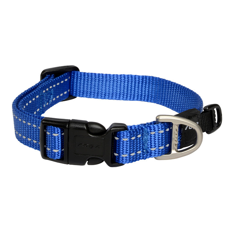 ROGZ CLASSIC COLLAR BLUE MED