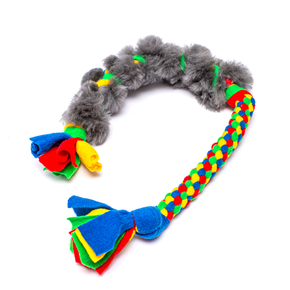 Wildhunde Zoom and Chase Sheepskin Tug Toy
