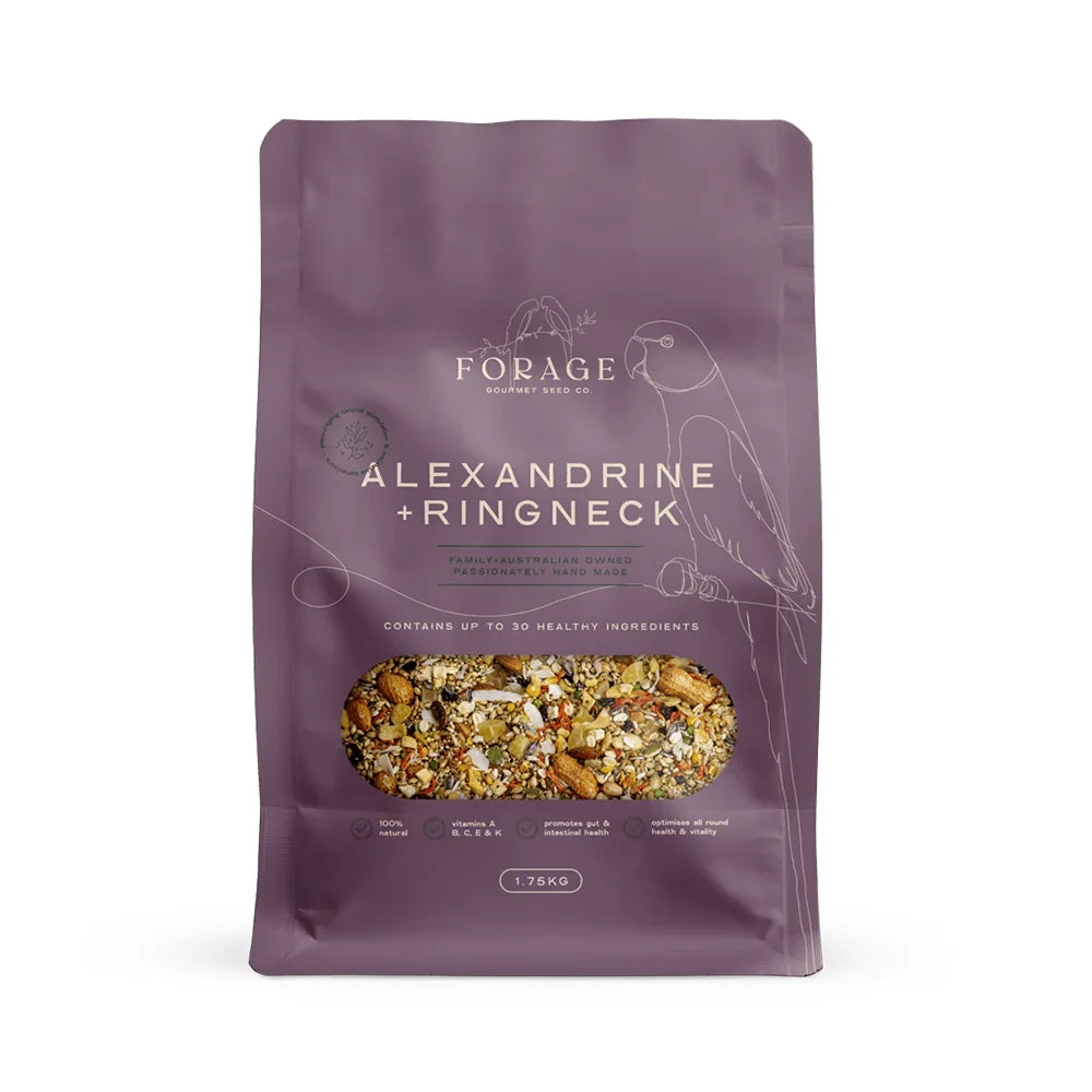 Forage Gourmet Alexandrine & Ringneck Bird Seed 1.75kg