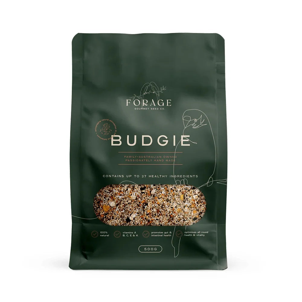 Forage Gourmet Budgie Bird Seed 500g