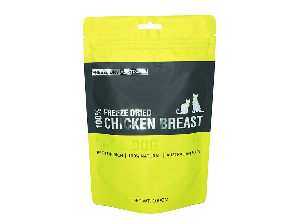Freeze Dry Australia Freeze Dried Chicken Breast 100g