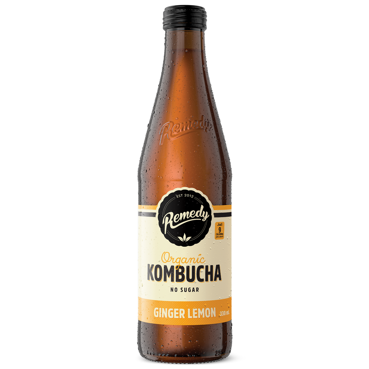 Remedy Kombucha Ginger Lemon 330ml