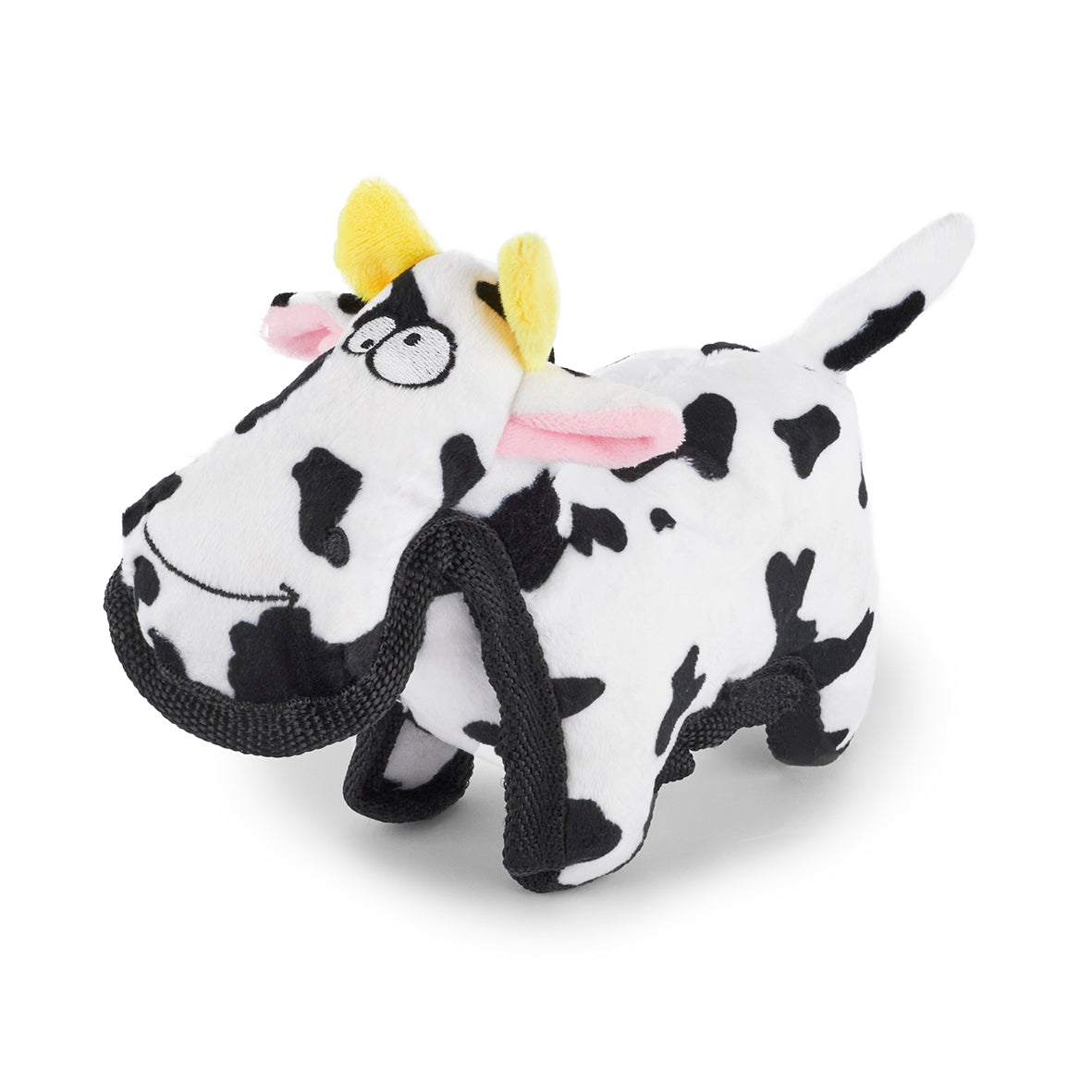 Kazoo Furries Tough Cow Dog Toy Small