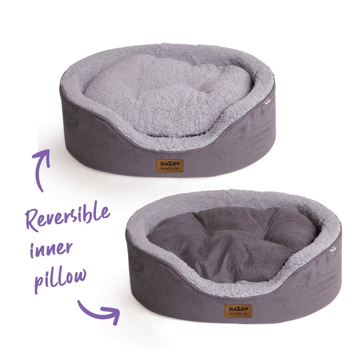MANHATTAN BED GREY MEDIUM