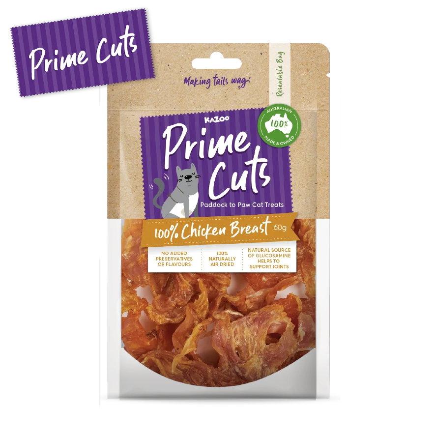 PRIME CUTS Cats - CHICKEN BREAST - 60g