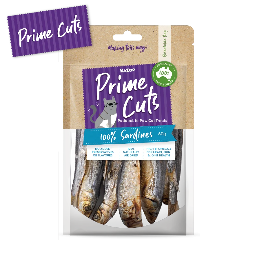 PRIME CUTS Cats - Sardines - 60g