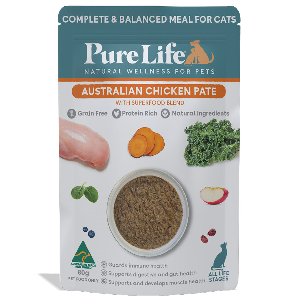 PureLife Chicken Pate Wet Cat Food