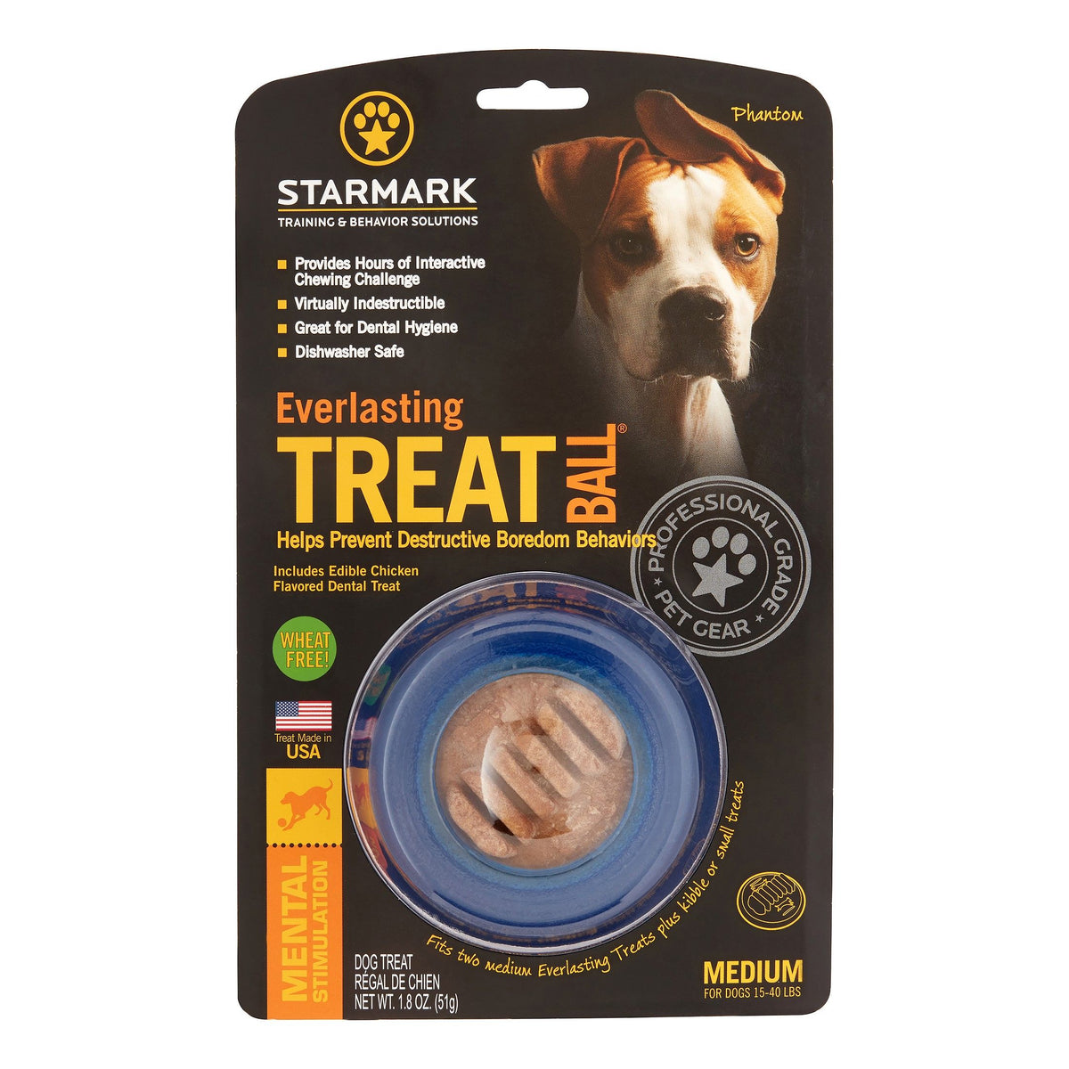 Starmark Everlasting Treat Ball Medium