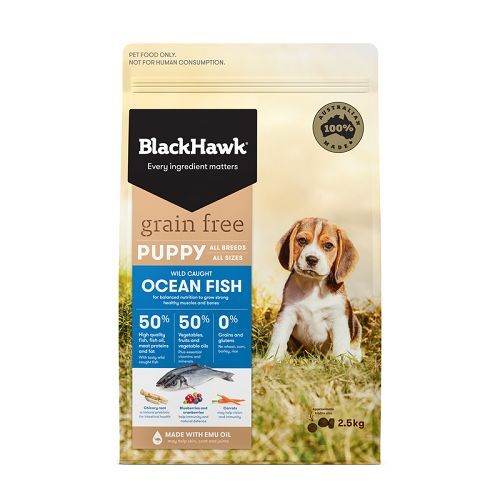 BlackHawk Grain Free Puppy Ocean Fish 2.5KG