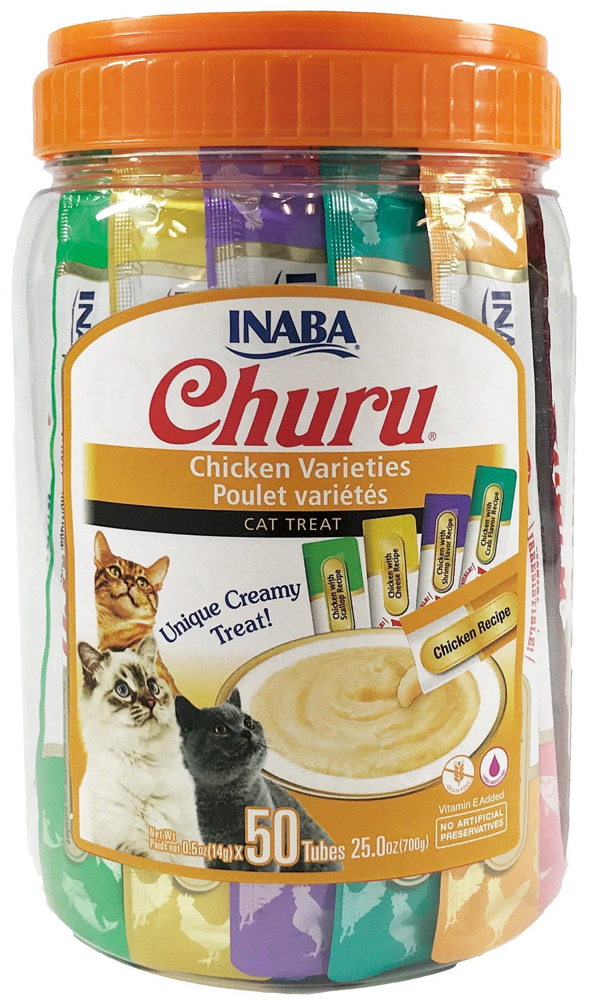 Inaba Churu Chicken Cat Treats Bulk Pack