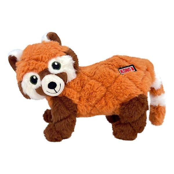 KONG Scampers Red Panda Dog Toy Medium