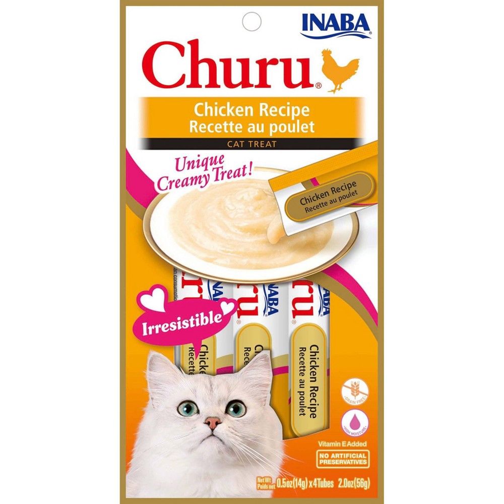 Inaba Churu Chicken Cat Treats 4 Pack