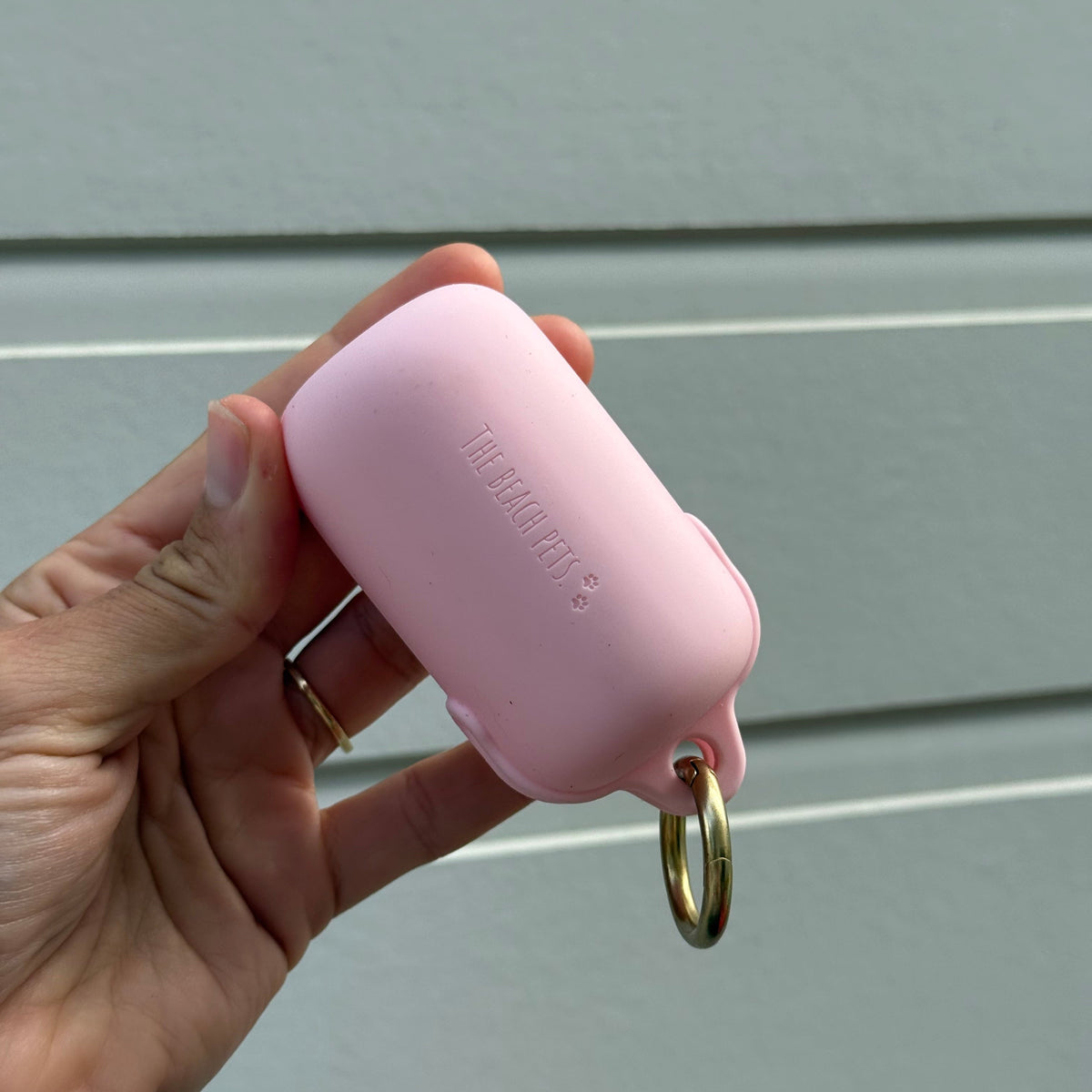 Beach Pets Poop Bag Pouch - Baby Pink