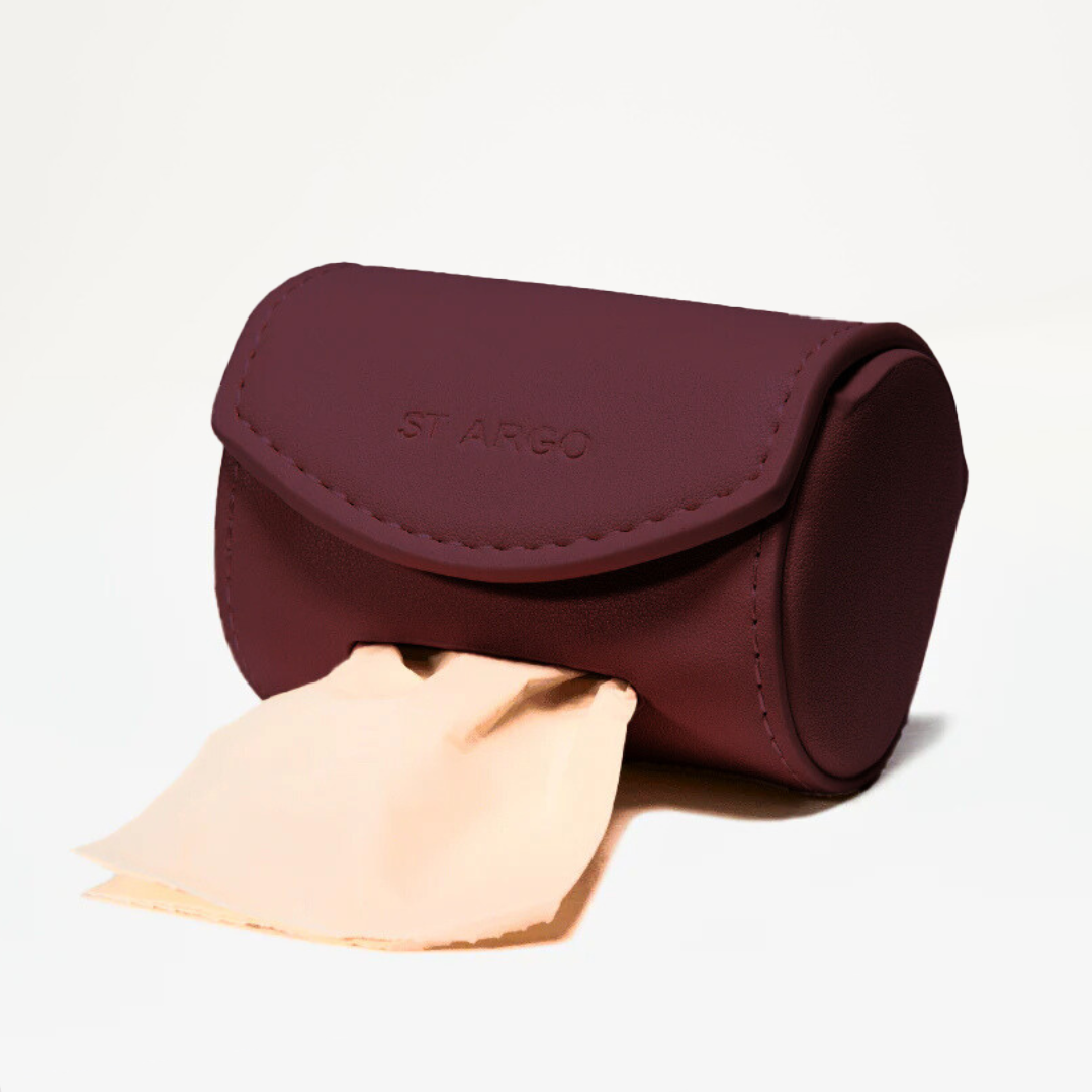 ST ARGO Poop Bag Holder - Burgundy