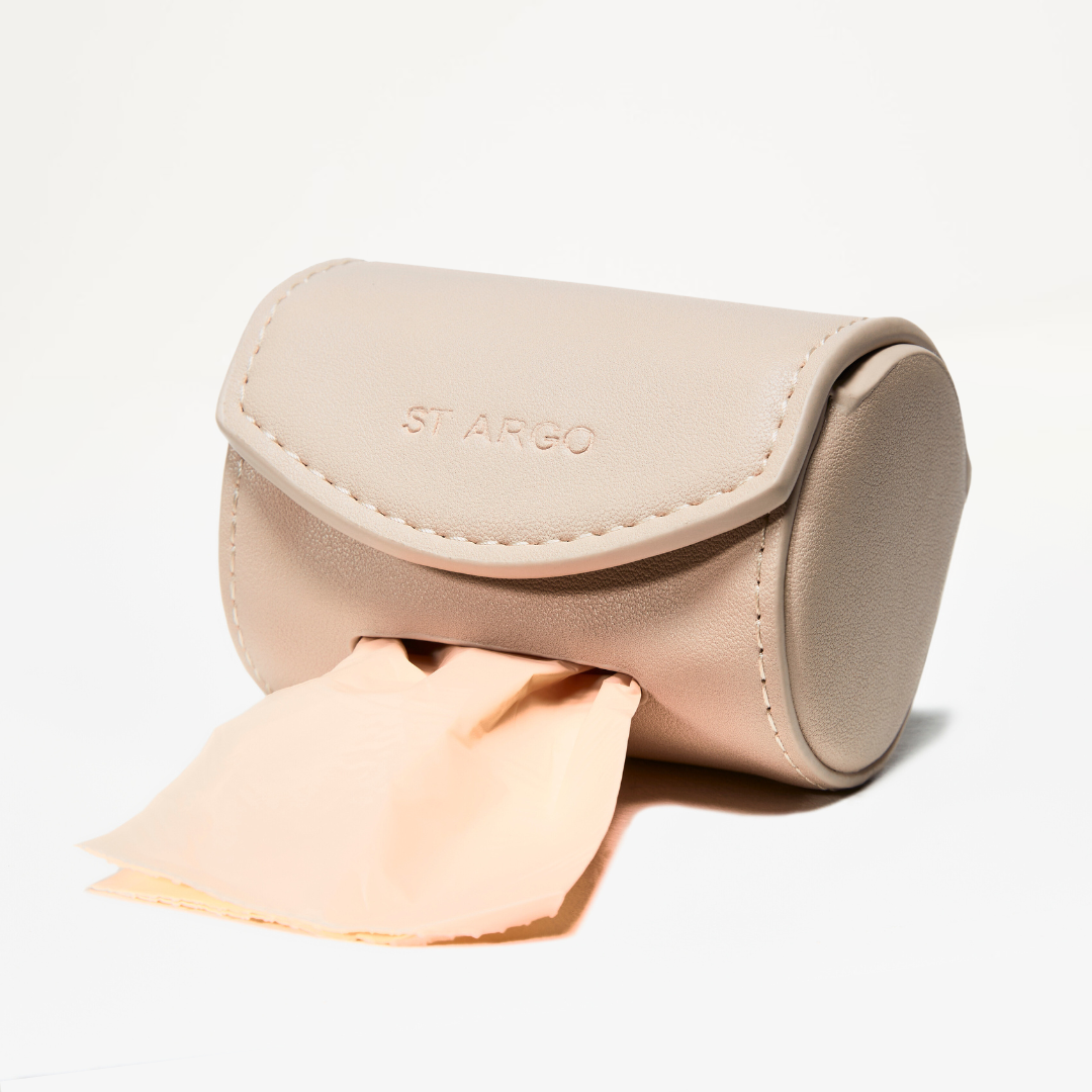 ST ARGO Poop Bag Holder - Cream