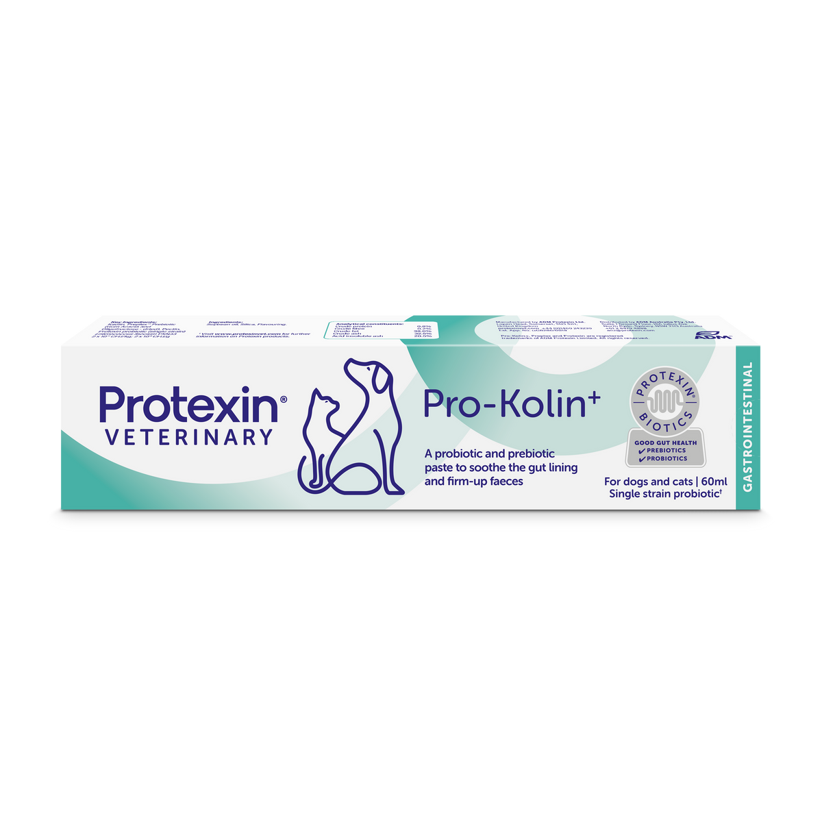 Protexin Pro-Kolin+ Probiotic Paste for Dogs & Cats 60ml