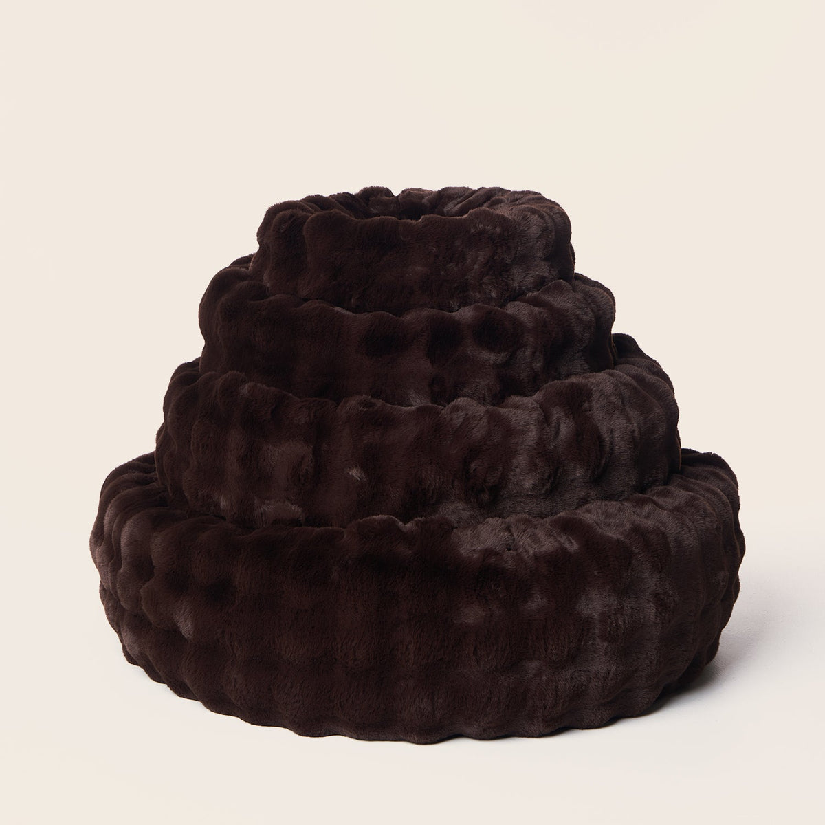 Snooza Luxe Bubble Fur Cuddler - Coco