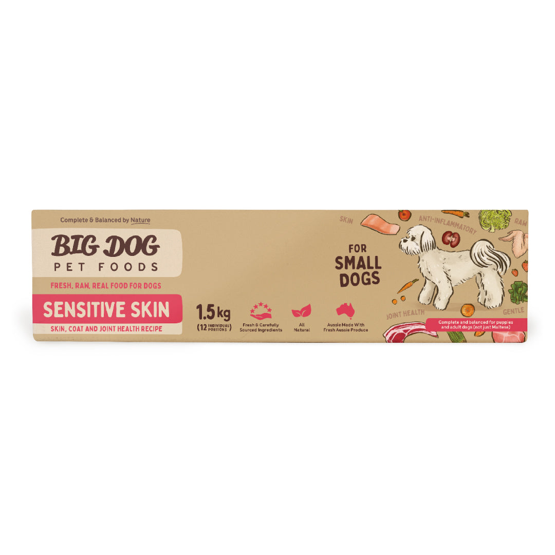Big Dog BARF Sensitive Skin for small dogs 1.5kg