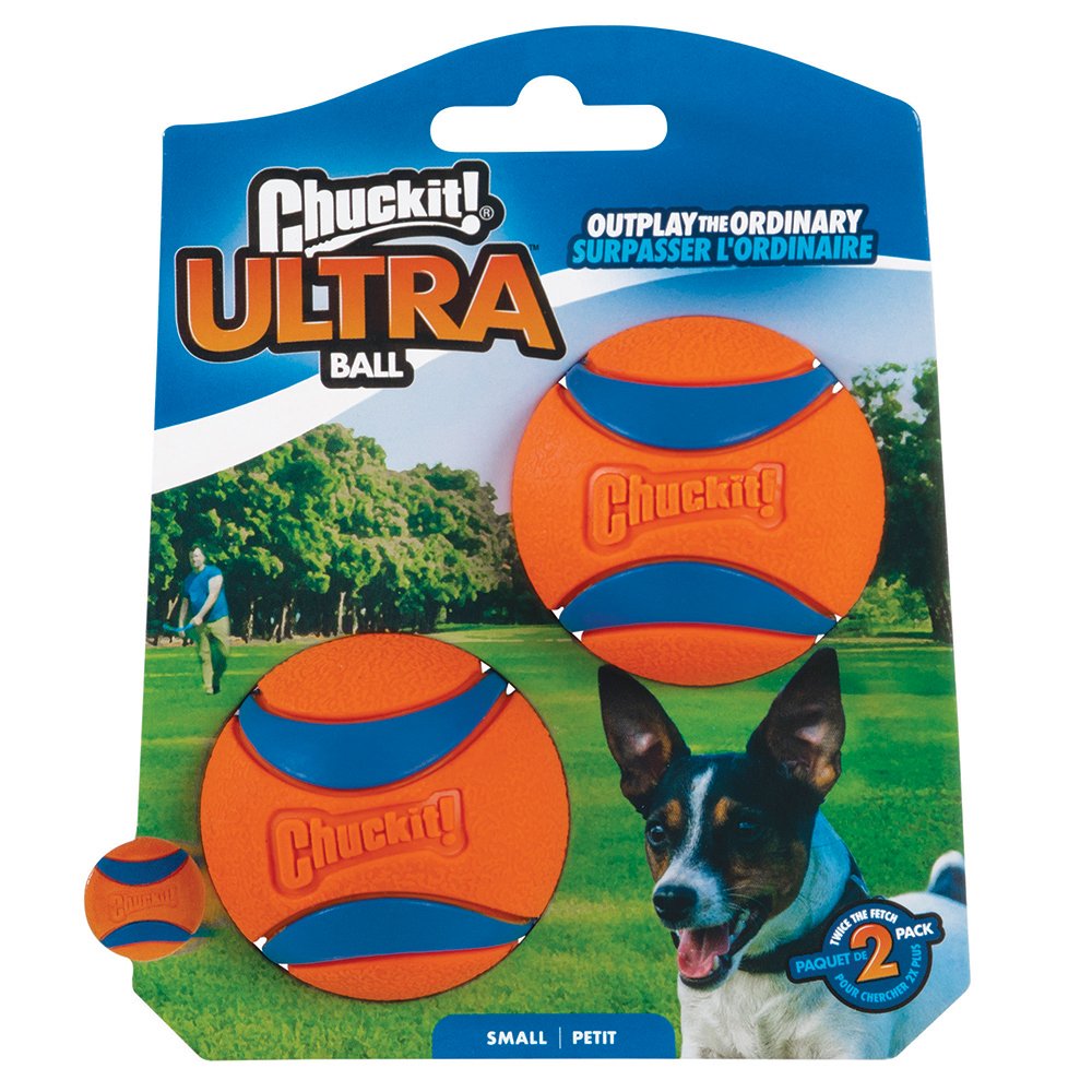 CHUCKIT ULTRA BALL SML 2PK