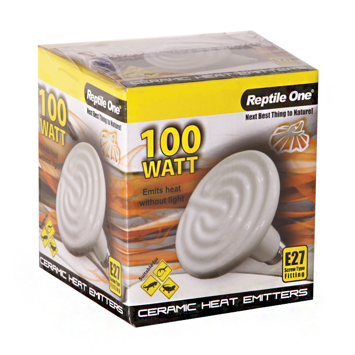Reptile One Ceramic Heat Lamp 100W