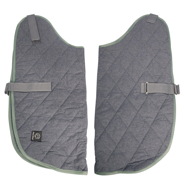Pet One NightSleeper Dog Coat Silver/Green