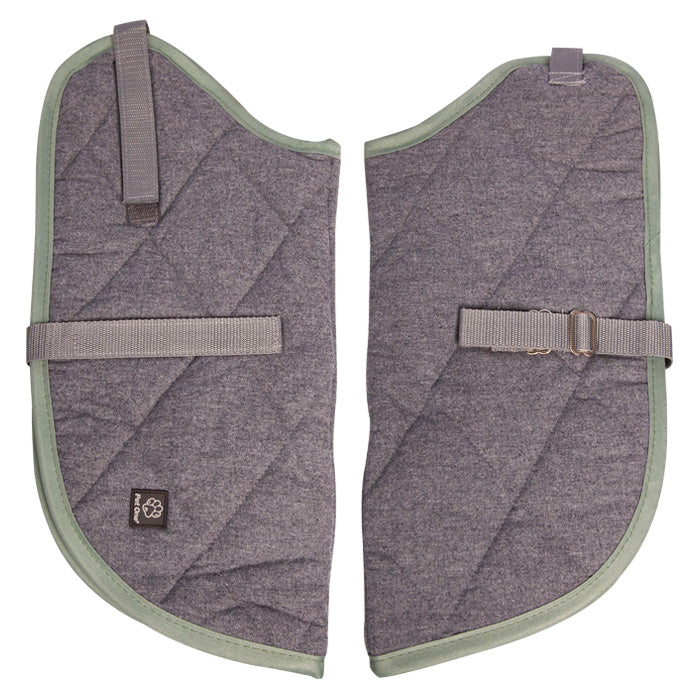 Pet One NightSleeper Dog Coat Silver/Green