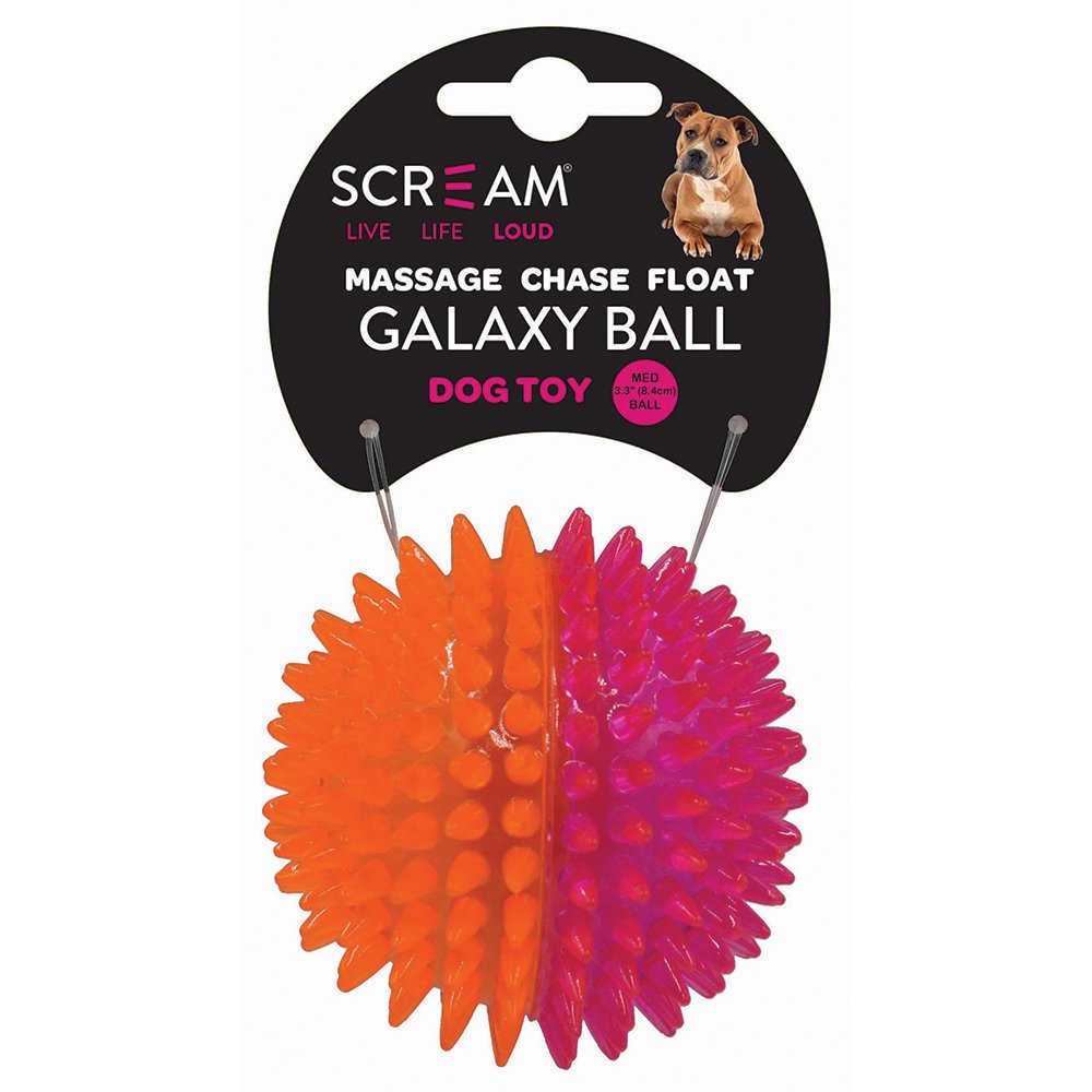 GALAXY BALL PINK ORANGE MED