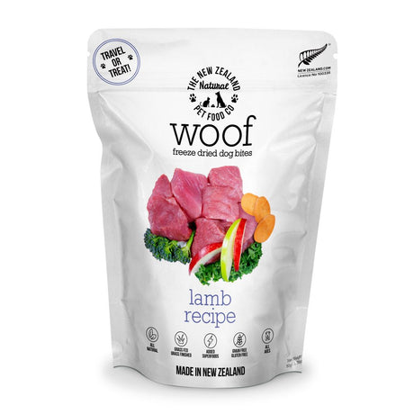Woof Freeze Dried Dog Treat Lamb 50G