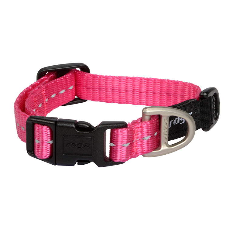 ROGZ CLASSIC COLLAR PINK XSML