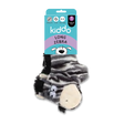 Kazoo Kiddo Long Zebra Dog Toy