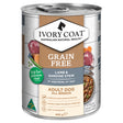 Ivory Coat Grain Free Adult Dog Lamb & Sardine Stew Wet Food 400g