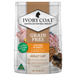 Ivory Coat Grain Free Adult Cat Chicken in Gravy Wet Food 85g