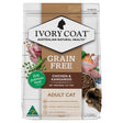 Ivory Coat Grain Free Adult Cat Chicken & Kangaroo Dry Food 2kg