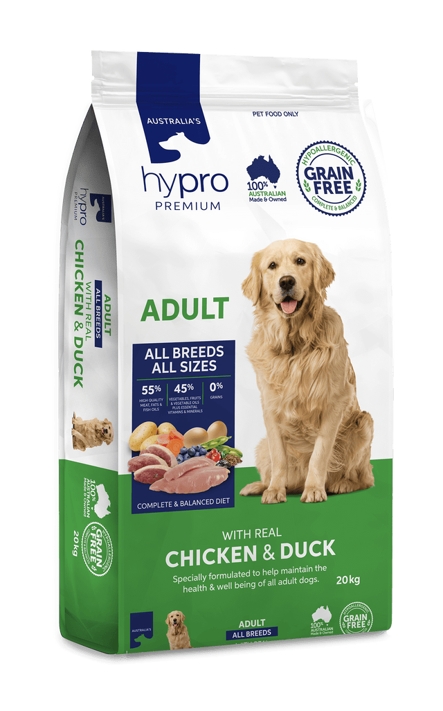 Hypro Premium Grain Free Adult Chicken & Duck Dry Dog Food 2.5kg