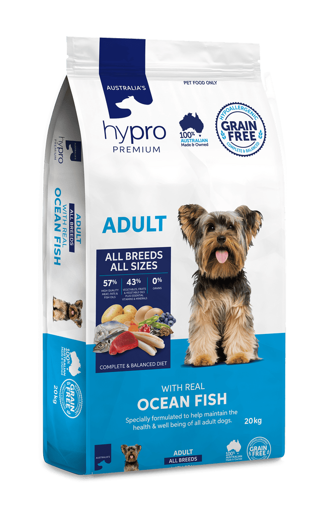 Hypro Premium Grain Free Adult Ocean Fish Dry Dog Food 2.5kg