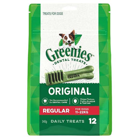 Greenies Original Regular Dog Dental Treats 340g