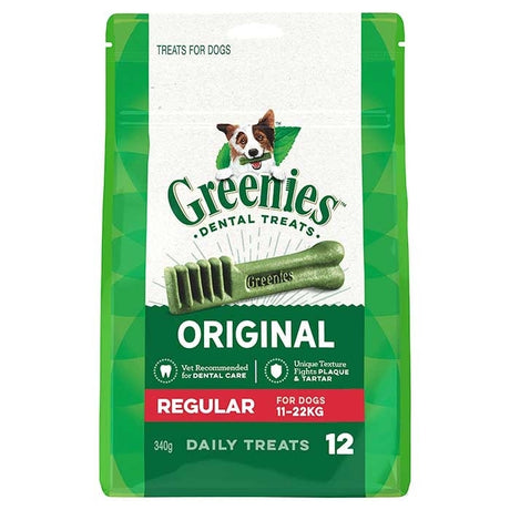 Greenies Original Regular Dog Dental Treats 340g