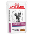 Royal Canin Veterinary Diet Feline Renal with Chicken Pouch Wet Cat Food