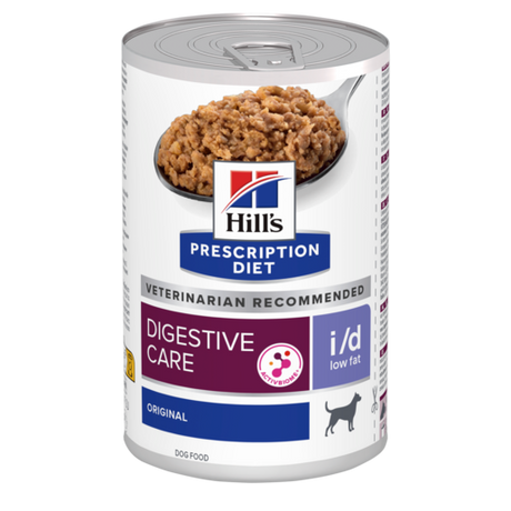Hill's Prescription Diet i/d Low Fat Digestive Care Canned Wet Dog Food 12x360g