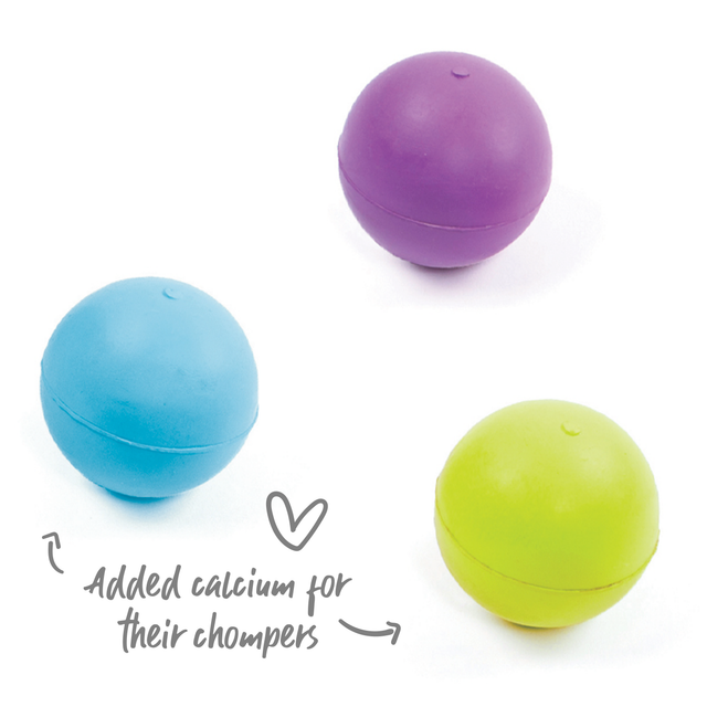 Kazoo Rubber Ball Dog Toy Small