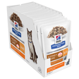 Hill's Prescription Diet k/d Kidney Care with Chicken Cat Food Pouches 12x85g